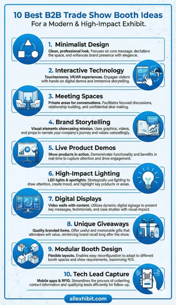 best trade show booth ideas b2b